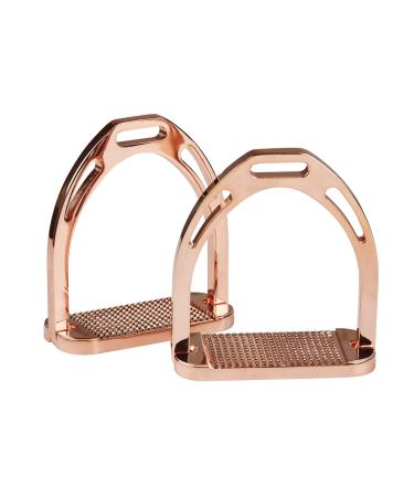 Korsteel Aluminium Stirrups Rose Gold 4.5" 4.5" Rose Gold