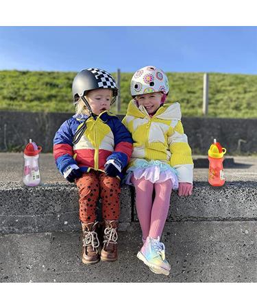 2x Paw Patrol Marshall and Skye Straw Sipper 340ml BPA Free Water Bottles for Kids 6+ Months - Buy Online on SooperMarket.com