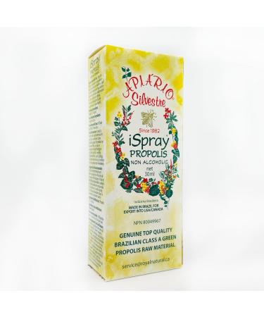 Immune booster/ Immune System Support/ Sore Throat/ Great for Cold & Flu Symptoms - Official Distributor - 5 bottles of Apiario Silvestre Brazilian Green Bee Propolis Spray Glycolic Extract-Non Alcoholic Wax Free Sugar Free - Buy Online on SooperMarket.com