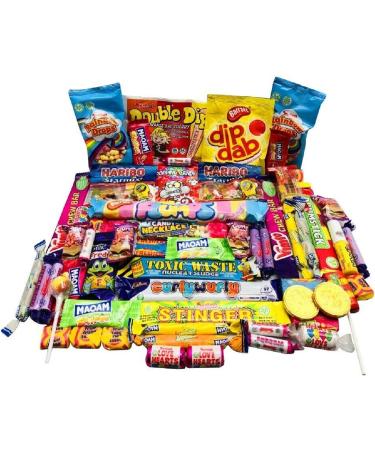 Fathers Day Special Dad Pick N Mix Ultimate Retro Sweet Box Candy Hamper Birthday Gift Present nostalgia 70s 80s Sweets And Chocolates Box - Buy Online on SooperMarket.com