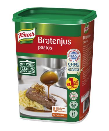 Knorr roast jus pasty (versatile for gravy gravy (gravy) and brown sauce) 1 Pack (1 x 1.4 kg) mustard 1.4 kg (1 Pack)