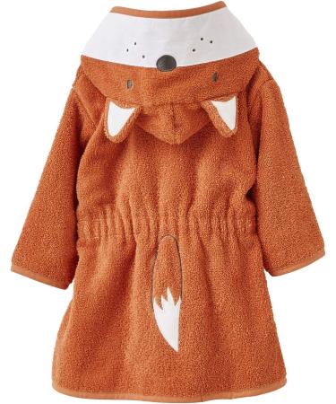 Buy Vertbaudet Baby Bathrobe Fox ko-Tex - 24M 86CM Orange | International Shipping - Buy Online on SooperMarket.com
