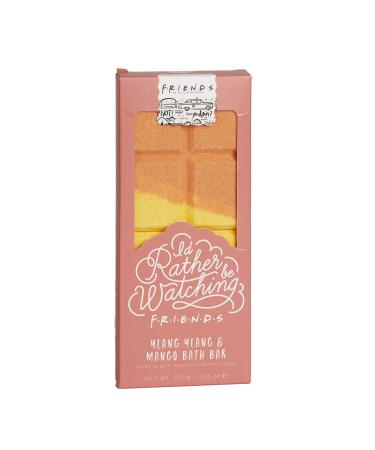 Friends TV show bath bar with the inscription "I'd Rather Be Watching Friends" ylang ylang and mango scent