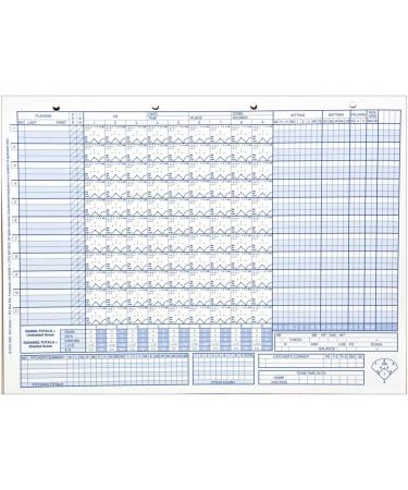 Glover's Baseball/Softball Scorebook - 50 Scoring Sheets - Buy Online on SooperMarket.com
