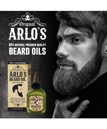 Arlo's Beard Oil 75ml - Soothes Itchiness and Nourishes Skin - Buy Online on SooperMarket.com