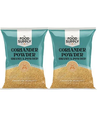 Coriander Powder 2x100g Dhania Powder - Finest Premium Quality | 100% All Natural | No additives or preservatives