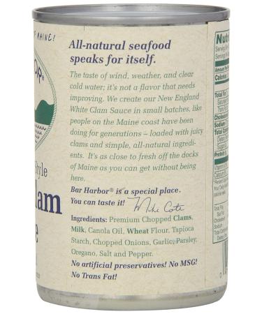 Bar Harbor White Clam All Sauce 63oz & 10.5oz (Pack of 6) - Seafood Lovers' Delight - Buy Online on SooperMarket.com