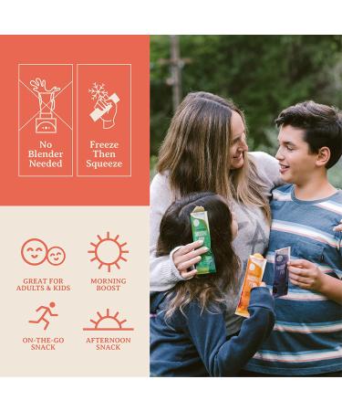 Re-Harvest Provisions Smoothie Pops 5 Pack - Frozen Fruit + Vegetables + Superfoods | Dairy-Free, Vegan, Gluten-Free | Anti-Inflammatory | Eco-Friendly | 1.6oz ea - Buy Online on SooperMarket.com