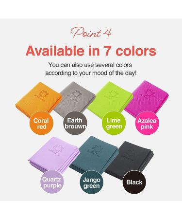Primasole Folding Yoga Mat | Foldable & Portable for Travel | 4mm Thick | Black - Buy Online on SooperMarket.com