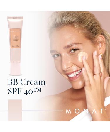 Monat BB Cream SPF 40 - Nude | Lightweight Tinted Moisturizer Fragrance-Free 35ml | International Shipping - Buy Online on SooperMarket.com