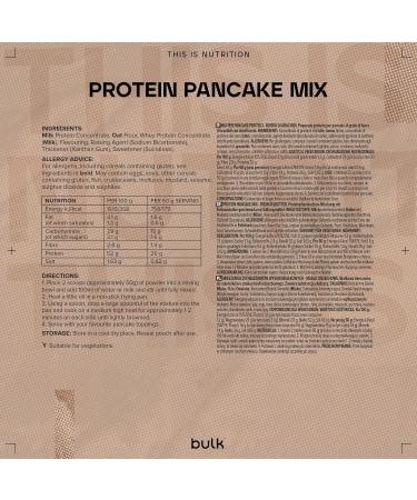 High Protein Peanut Butter Pancake Mix - 1kg | 10 Servings | Bulk Buy - Buy Online on SooperMarket.com
