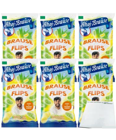 Ahoj-Brause Brause-Flips Younes Zarou Edition 6-pack (6x65g bag) + usy Block