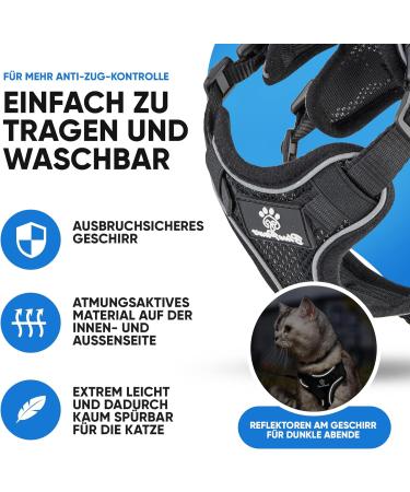 Blue Pawz Cat Dishes with 170cm Leash | Premium Quality Cat Bowls | Perfect for Unforgettable Moments | International Shipping Available - Buy Online on SooperMarket.com