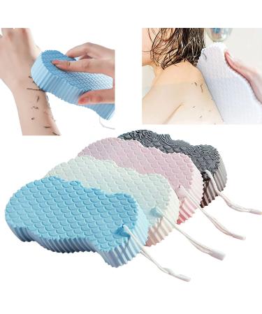 4Pcs Super Soft Exfoliating Bath Sponge,Ultra Soft Bath Body Shower Sponge,Spa Scrub Exfoliator Dead Skin Remove,Sponge Bath Sponge for Adults Children and Pregnant Women