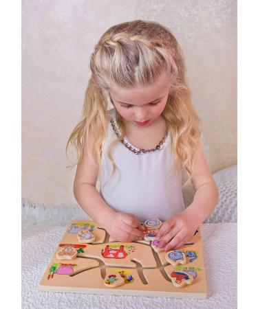 Shop Bino World of Toys: 'Do You Find the Right Head ' - Fun & Creative Farm-Themed Game for Children 10 Months+ | Enhance Motor Skills & Imagination - Buy Online on SooperMarket.com