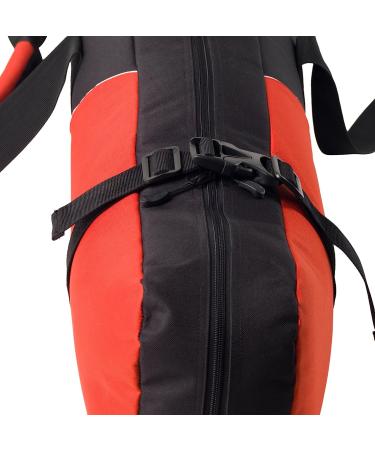 Athletico Mogul Padded Ski Bag - Red 170cm - Single Ski Travel Bag - Buy Online on SooperMarket.com