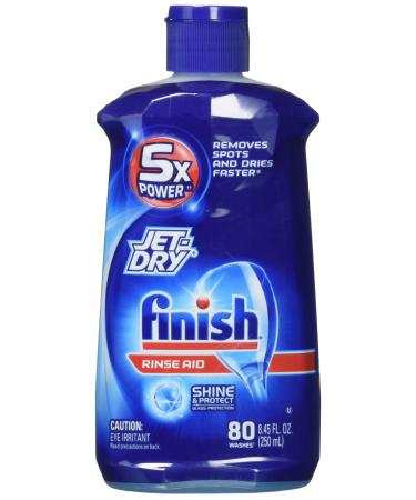 Finish Jet-Dry Rinse Aid, Dishwasher Rinse & Drying Agent, 8.45 oz