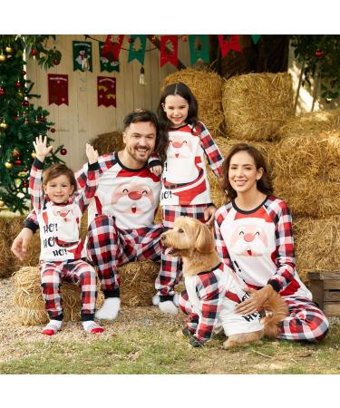 Family Matching Christmas Pajamas Set - Tree Snowflake & Letters Print Sleepwear - Buy Online on SooperMarket.com