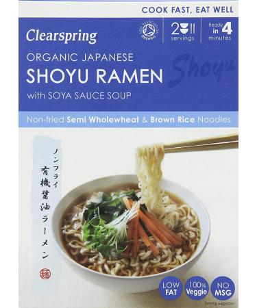 Clearspring | Shoyu Ramen Noodles/Soy Soup | 5 x 170g