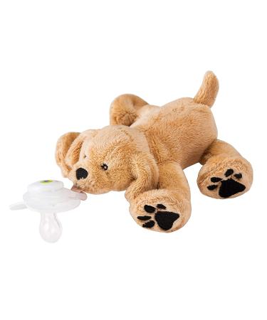 Nookums Retriever Paci-Plushies - Detachable Pacifier Holder for All Ages - Rufus the Retriever Plush Toy - Buy Online on SooperMarket.com