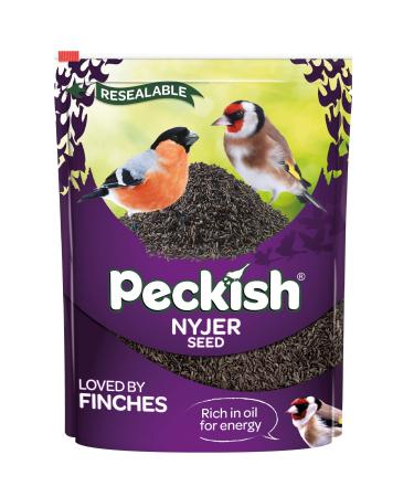 Peckish 60051274 Nyjer Bird Seed for Wild Birds 850 g Green 850 g (Pack of 1) Nyger Bird Seed for Wild Birds