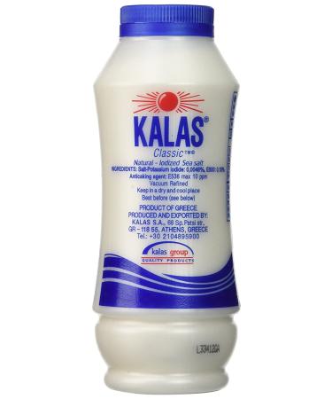 Kalas Classic Greek Iodized Sea Salt - 400g (14.11oz) Pack of 1 - Buy Online on SooperMarket.com