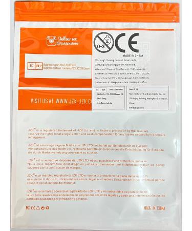 JZK 240x XXXL Clear Half Cover Extra Long Coffin Nail Tips For Acrylic Extensions No C Curve False Nail Tips Long For Gel And Acrylic Nails 3XL Finger Nail Extension Tips - Buy Online on SooperMarket.com