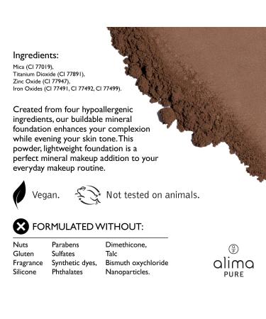 Alima Pure Matte Foundation Loose Mineral Powder Foundation - Beige 4 - Buy Online on SooperMarket.com