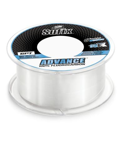Sufix Advance Fluorocarbon Filler Spool 200 Yards 10 Pound