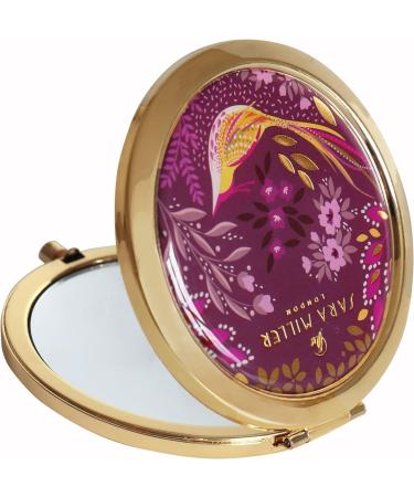 Sara Miller Havelli Garden Compact Mirror - Exquisite Floral Design - Buy Online on SooperMarket.com