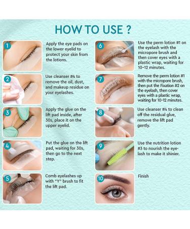 AYASAL Lash Lift Kit - 2023 Upgraded Eyelash Perm for 6 Weeks | Professional Semi-Permanent Eyelash Kit for Salon & Home Use - Buy Online on SooperMarket.com