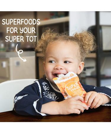 Happy Tot Organics Super Foods Stage 4 Variety Pack - 16 Pouches (4.22 oz each) - Organic Baby Food - Buy Online on SooperMarket.com