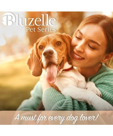 Buy Bluzelle 5m Roller Leash with Reflector Strips for Small Dogs | Ergonomic One-Hand Brake 360 Carabiner Hook Nylon Belt - Ideal for Dogs up to 20kg - Buy Online on SooperMarket.com