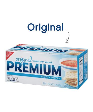 Premium Original Saltine Crackers 16 oz - Delicious Snack for Any Occasion - Buy Online on SooperMarket.com