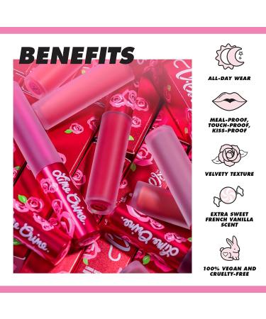 Lime Crime Velvetines Feelins Liquid Matte Lipstick - Deepest True Red | Long-Lasting & Comfortable Wear | Talc-Free & Paraben-Free - Buy Online on SooperMarket.com