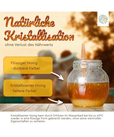 Raw Honey from Beekeeper | 1.1 kg | Unfiltered & Healthy Rapeseed Honey | Pure Natural Sweetener - Buy Online on SooperMarket.com