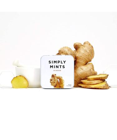 Simply Gum Ginger Mints - 1.1 OZ Fresh Ginger Flavor (Pack of 1) - Buy Online on SooperMarket.com