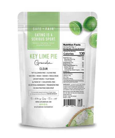 The Safe + Fair Food Company  Key Lime Pie Granola  12 Ounce Pouch 12 Ounce (Pack of 1) - Buy Online on SooperMarket.com