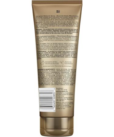 Jergens Natural Glow +Nourish Daily Moisturizer & Gradual Sunless Self Tanning Body Lotion for Dry Skin Medium to Deep Shade (220 mL) Medium to Deep Nourish - Buy Online on SooperMarket.com