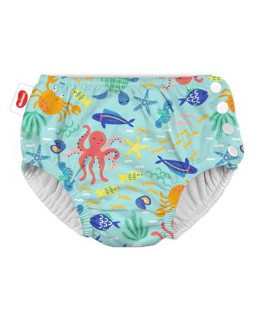 Huggies Little Swimmers Reusable Swim Diapers Size 5-6 Underwater (13+ kg)