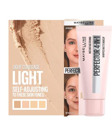 Maybelline Instant Age Rewind 4-In-1 Matte Makeup 01 Light - 1 Count - Buy Online on SooperMarket.com
