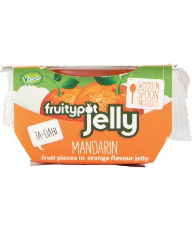Fruitypot Mandarin in Orange Flavour Jelly - 18 x 120g Pots - Buy Online on SooperMarket.com