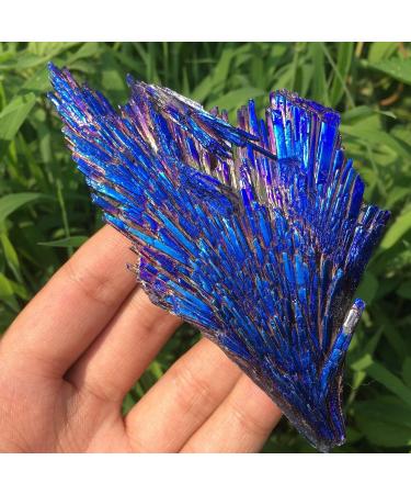 Home Decoration Natural Crystal 1 Piece of 30g Quartz Crystal Rainbow Titanium Cluster SpecimenPower Stone Crystal - Buy Online on SooperMarket.com
