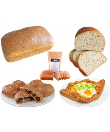 Keto Bread Baking Mix - Low Carb Protein Bread | 3.9g Carbs 29g Protein | MK Gold - 600g for 3 Low-Carb Loaves | Ideal for Keto Diabetic & Low-Carb Diets - Buy Online on SooperMarket.com
