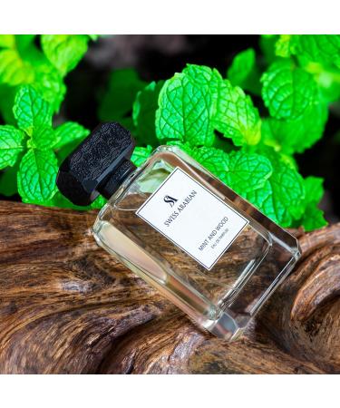 Swiss Arabian Mint and Wood for Men - Sophisticated Modern Man's Fragrance - Spicy Woody Fragrance with Lemon Cardamom and Tonka Bean - 3.4 oz - Buy Online on SooperMarket.com