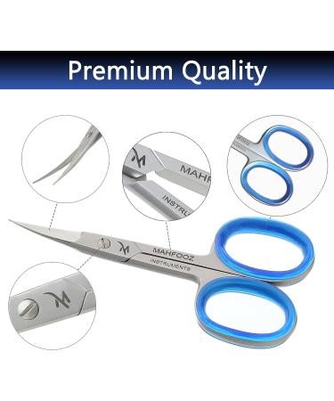 Nail Scissors - Curved Multi-Purpose Beauty Tool for Hair, Manicure, Pedicure, and Grooming - Multicolor - Buy Online on SooperMarket.com