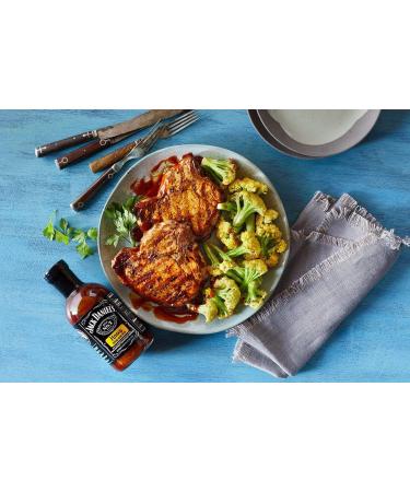 Jack Daniel Honey BBQ Sauce 553g - Gluten Free, No Preservatives - Barbecue Sauce Bottle - Buy Online on SooperMarket.com