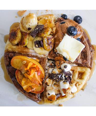 Vegan Gluten Free Pancake & Waffle Mix | Dairy, Egg, and Soy Free | Serving Size 1/3 Cup (40g) | Gluten Free - Buy Online on SooperMarket.com