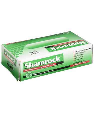 Shamrock 20214-XL-bx Vinyl Gloves - X-Large, Clear | No Powder, Thin & Affordable - Buy Online on SooperMarket.com