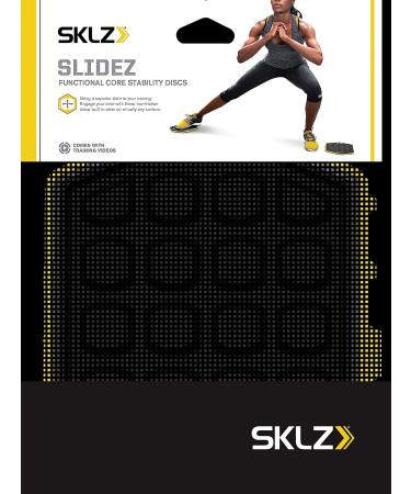 Slidez Dual-Sided Exercise Glider Discs for Core Stability - Standard Use - Buy Online on SooperMarket.com